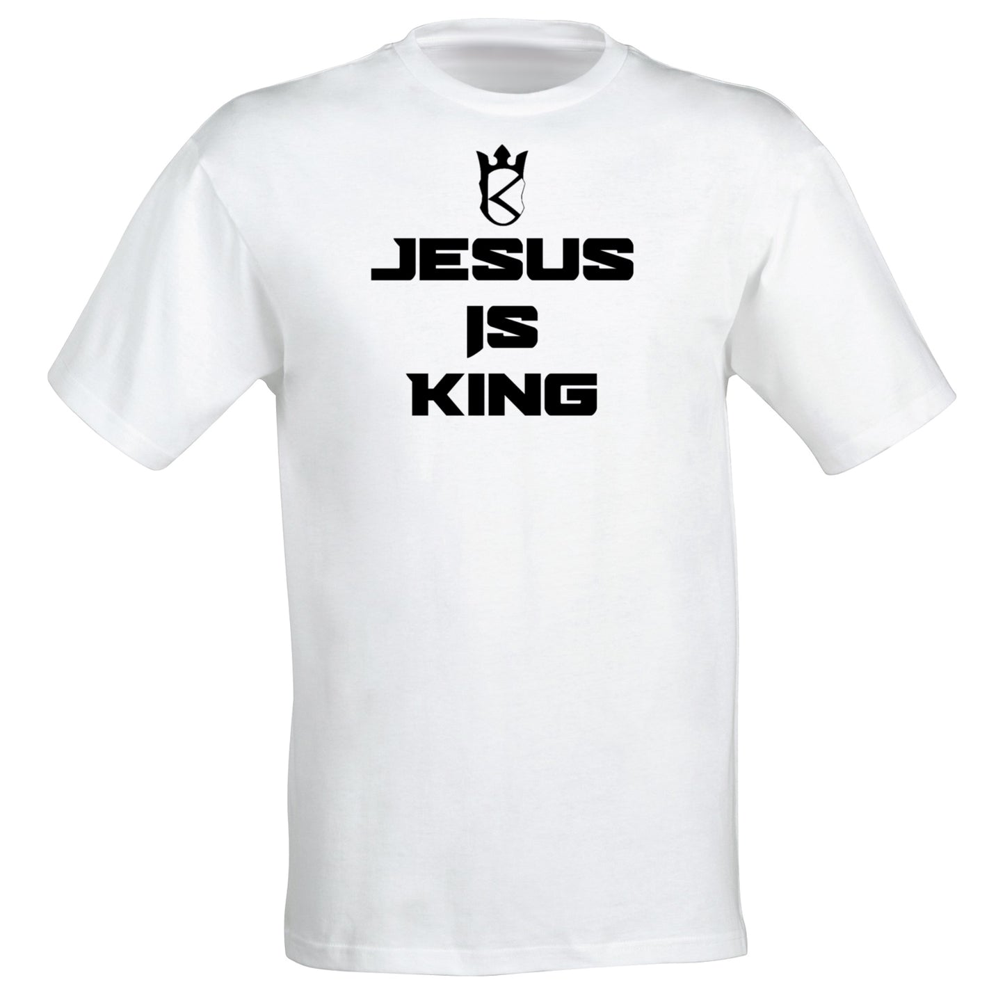 JESUS IS KING Short Sleeve Triblend